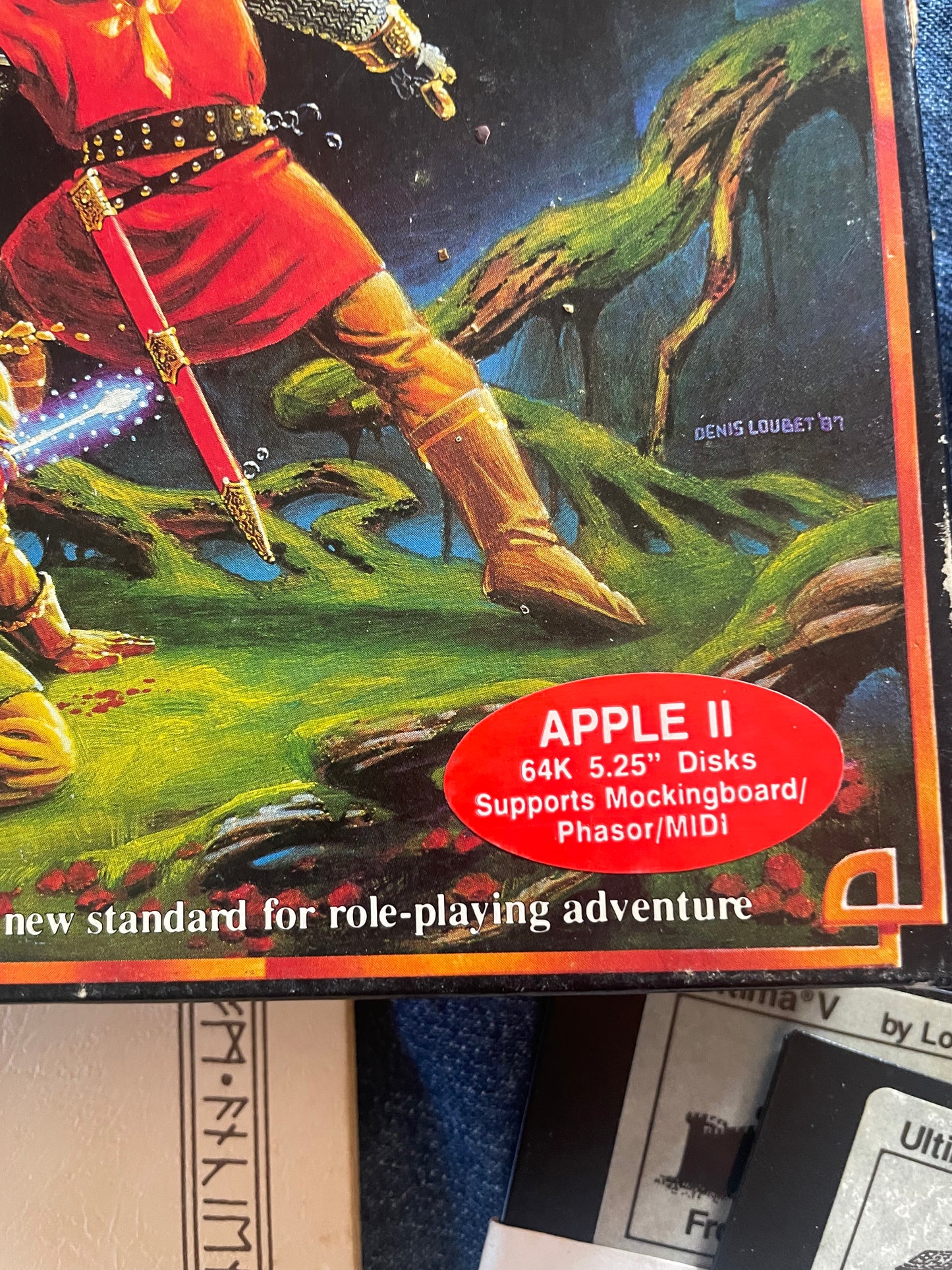 ULTIMA V (Apple II) CIB