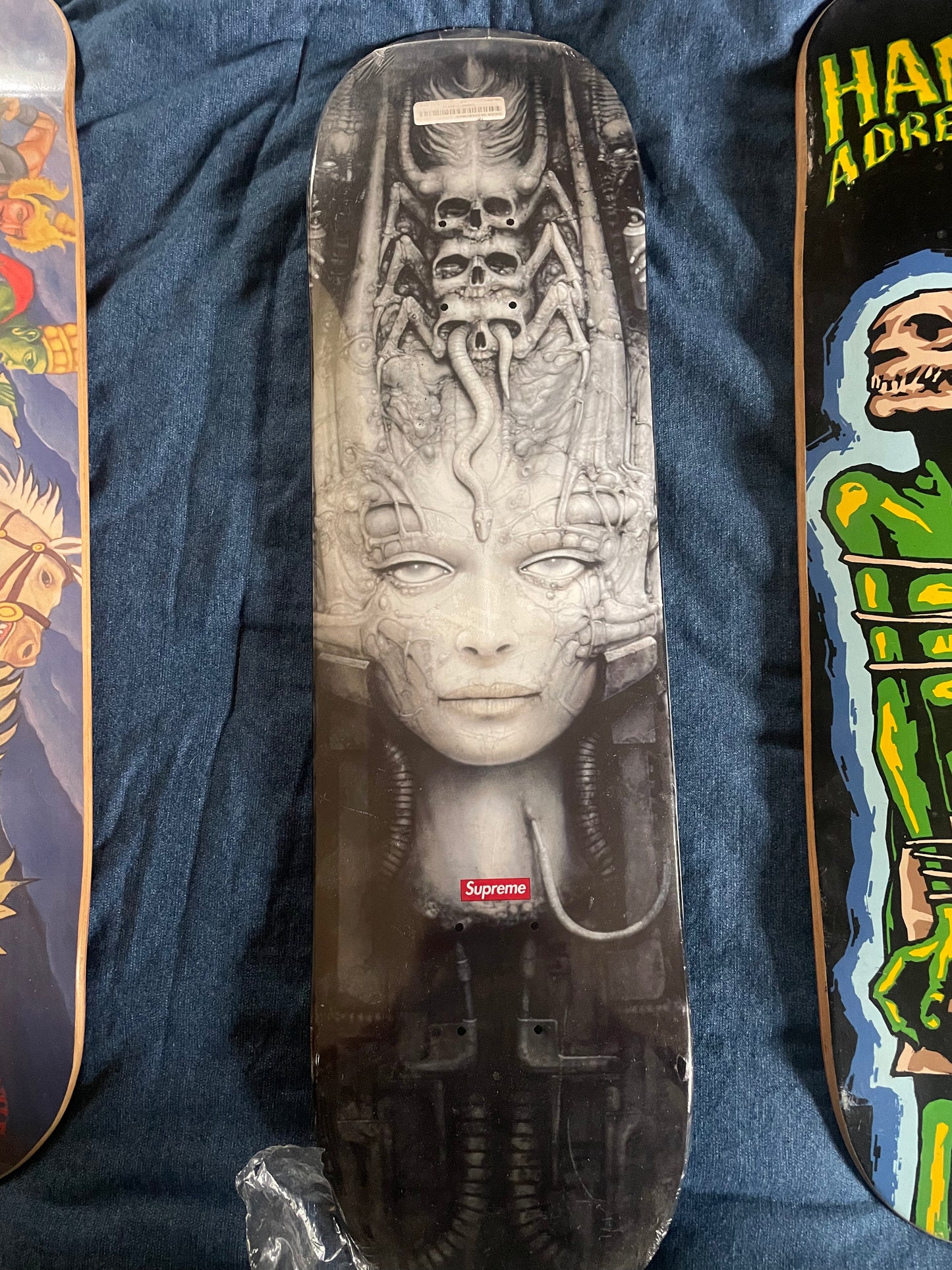 HR Giger Supreme Skateboard